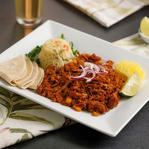 Chilorio de Cerdo con Papitas